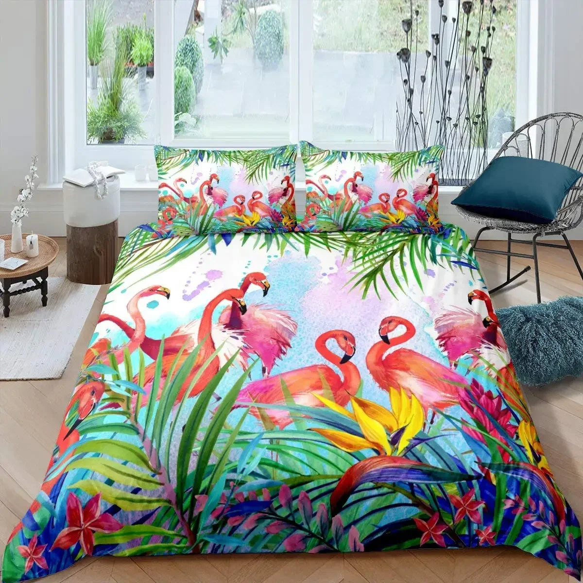 Housse de Couette Tropical Caraïbes Déco-exotique.fr