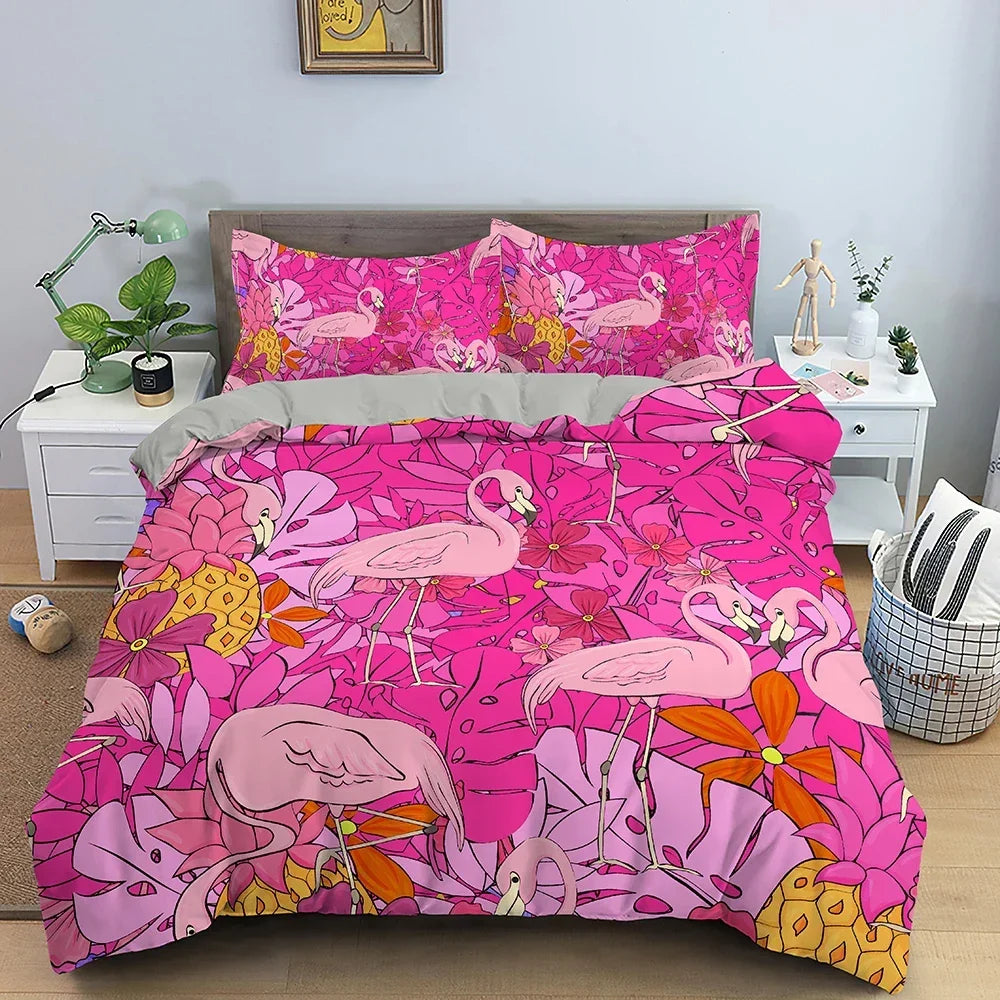 Housse de couette Tropic paradisiaque Déco-exotique.fr