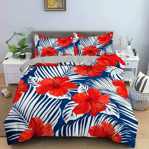 Housse de Couette Nature Tropicale - Déco-exotique.fr