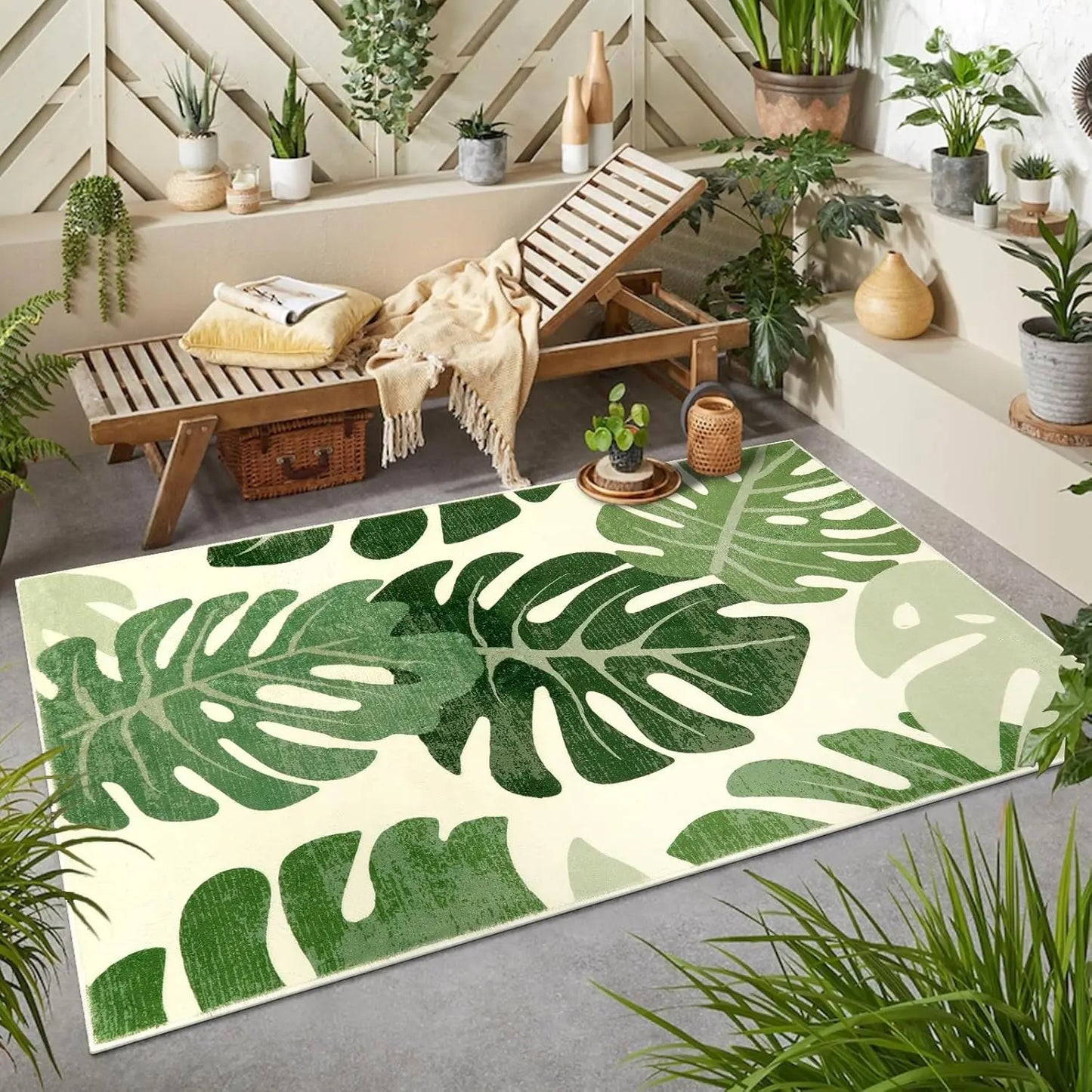 Tapis Motif Jungle Déco-exotique.fr