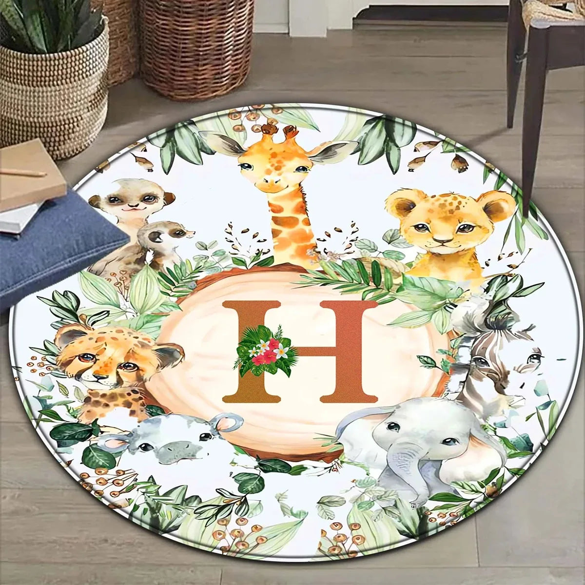 Tapis Jungle Personnalisé Déco-exotique.fr