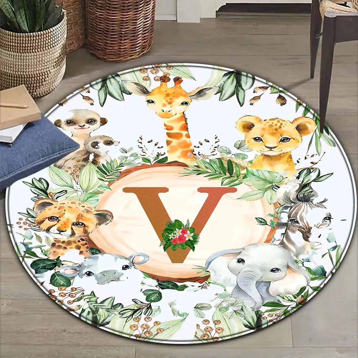 Tapis Jungle Personnalisé Déco-exotique.fr