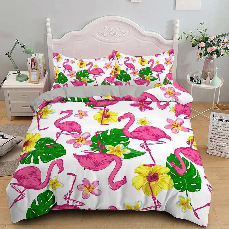 Housse de Couette Tropical "Vacation Summer" Déco-exotique.fr