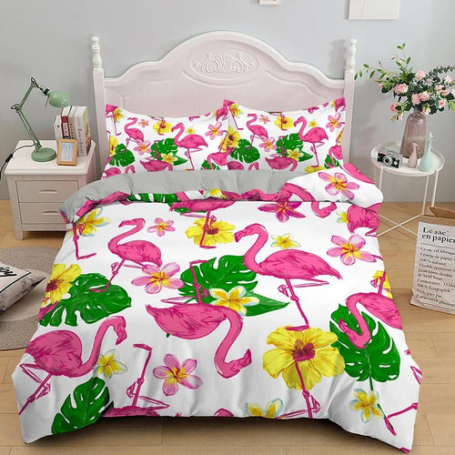 Housse de Couette Tropical "Vacation Summer" Déco-exotique.fr