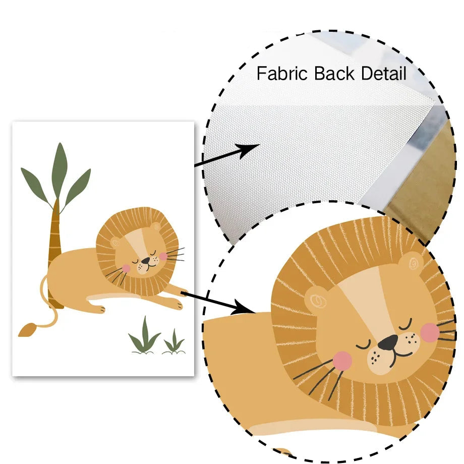 Affiche Jungle "Vibes" Déco-exotique.fr