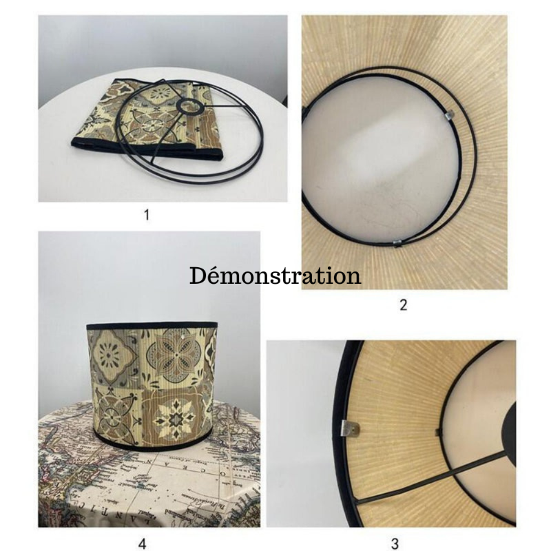 Abat jour Jungle Équateur Déco-exotique.fr