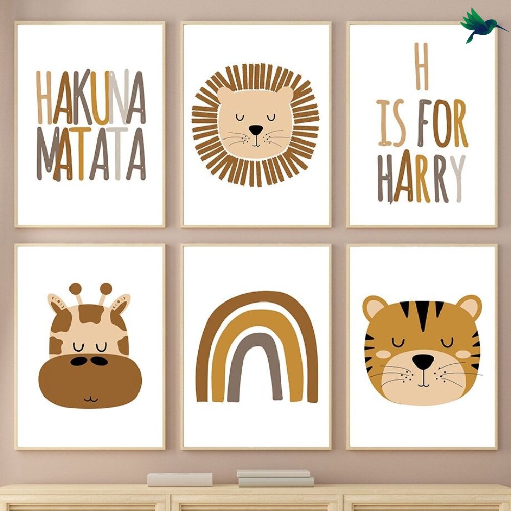 Affiche Enfant Jungle Déco-exotique.fr