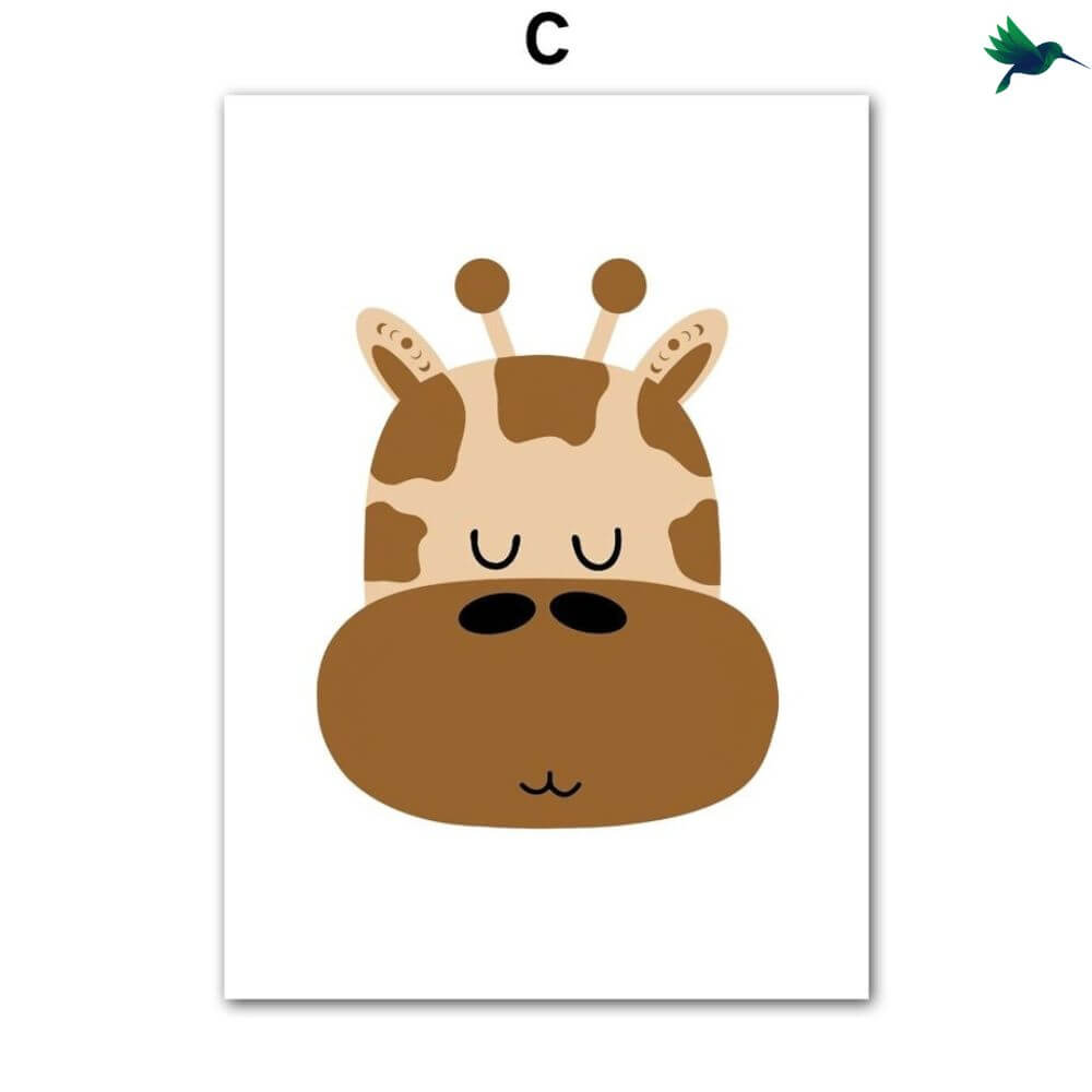 Affiche Enfant Jungle Déco-exotique.fr