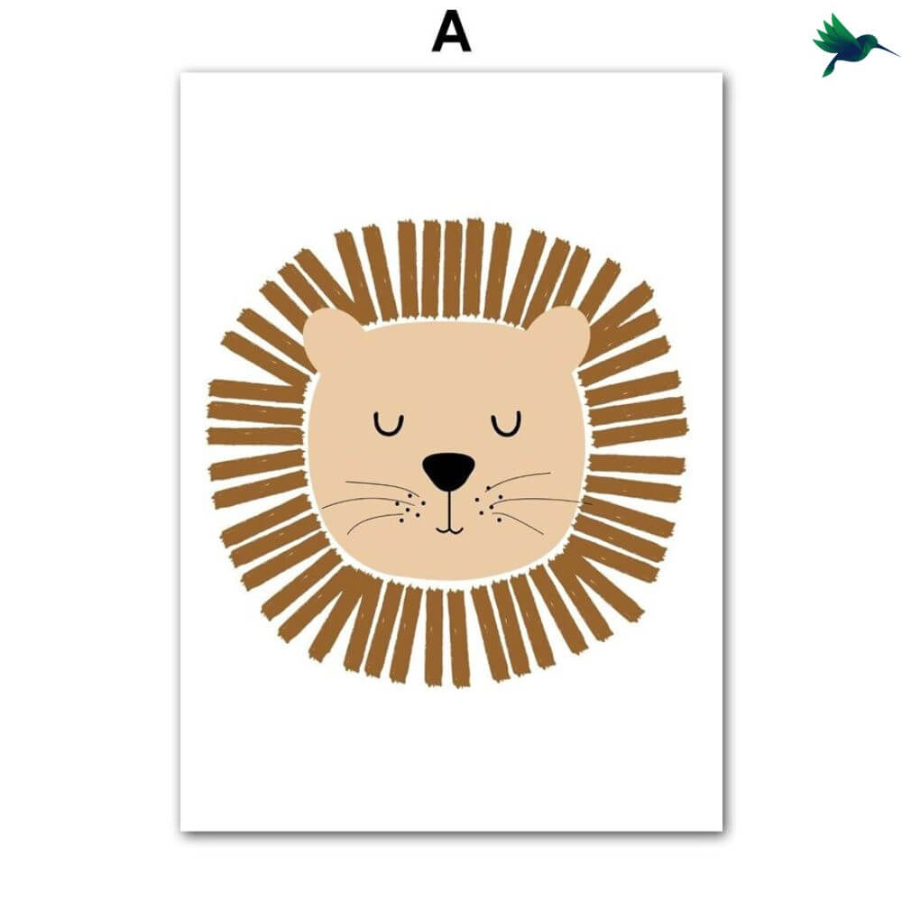 Affiche Enfant Jungle Déco-exotique.fr