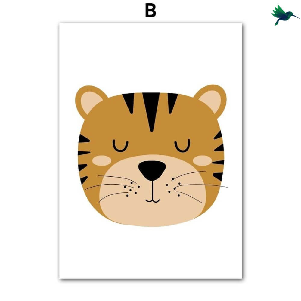 Affiche Enfant Jungle Déco-exotique.fr