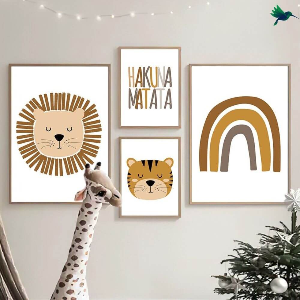 Affiche Enfant Jungle Déco-exotique.fr