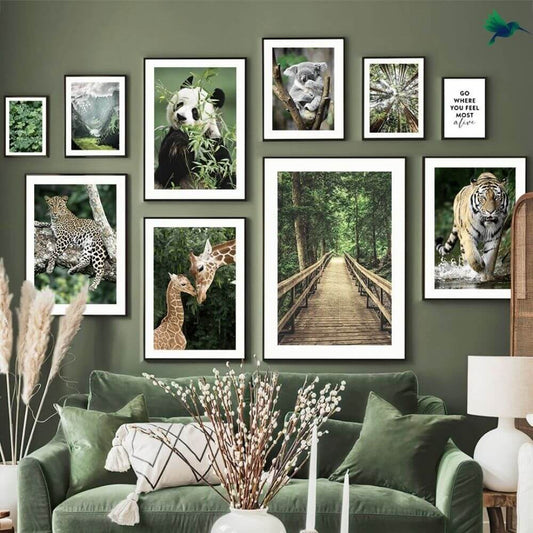 Affiche Jungle Tropicale Déco-exotique.fr