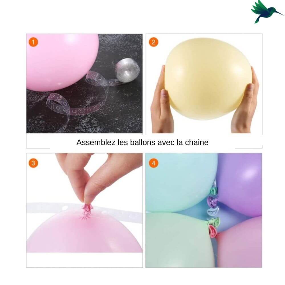 Arche Ballon Anniversaire Tropical Déco-exotique.fr