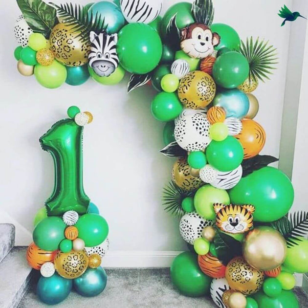 Arche Ballon Jungle Enfant – Déco Exotique