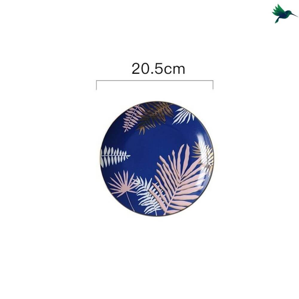 Assiette Thème Tropical Déco-exotique.fr