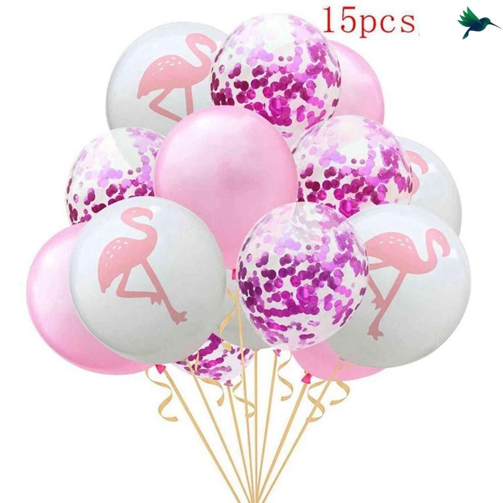 Ballon Confettis Thème Tropical - Déco-exotique.fr