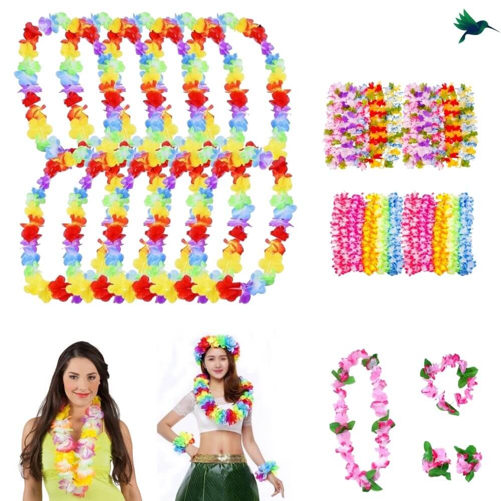 Collier Fleur Hawaienne Déco-exotique.fr