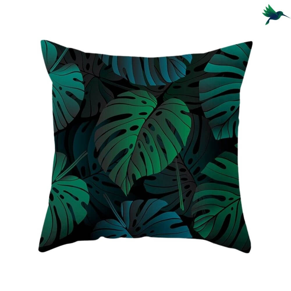 Coussin Feuillage Exotique - Déco-exotique.fr