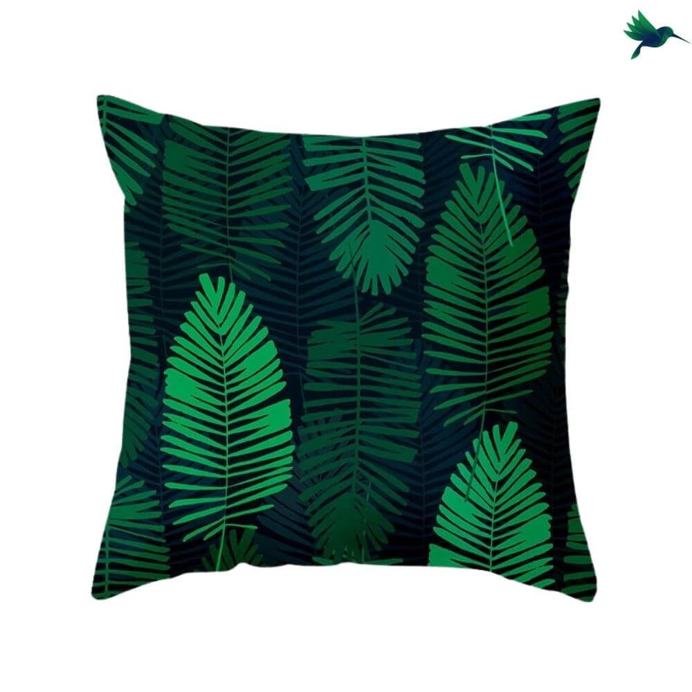 Coussin Feuillage Exotique - Déco-exotique.fr