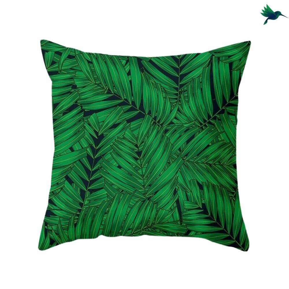 Coussin Feuillage Exotique - Déco-exotique.fr