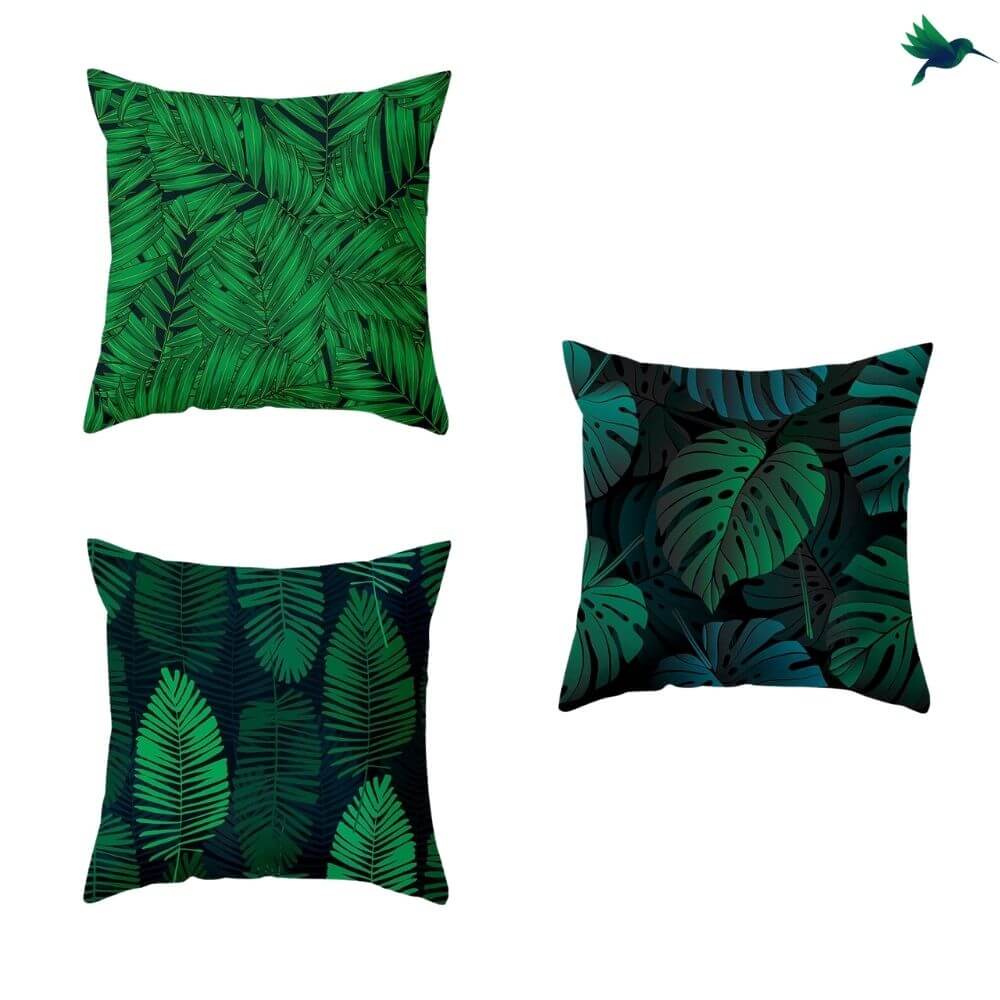 Coussin Feuillage Exotique - Déco-exotique.fr