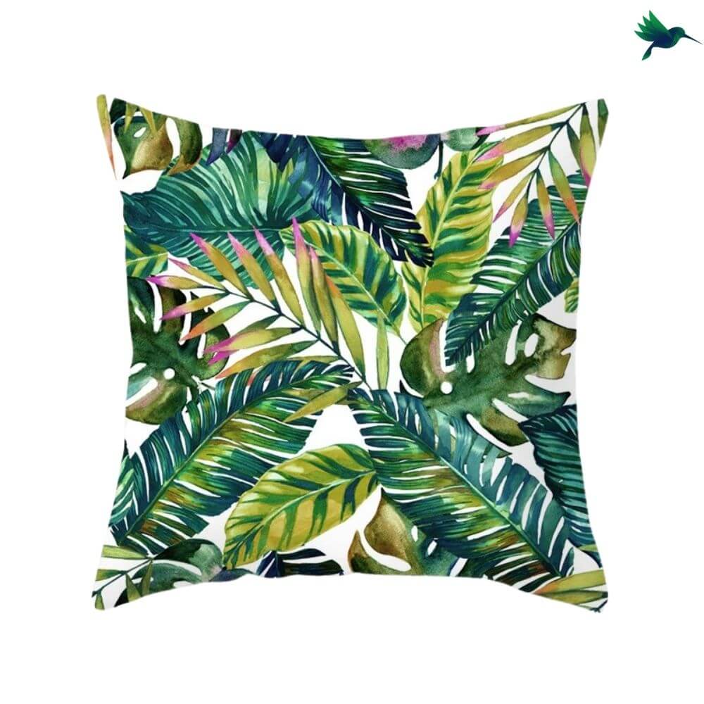 Coussin Jungle Amazonie - Déco-exotique.fr