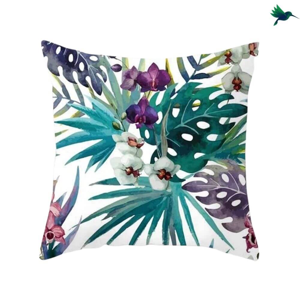 Coussin Jungle Amazonie - Déco-exotique.fr