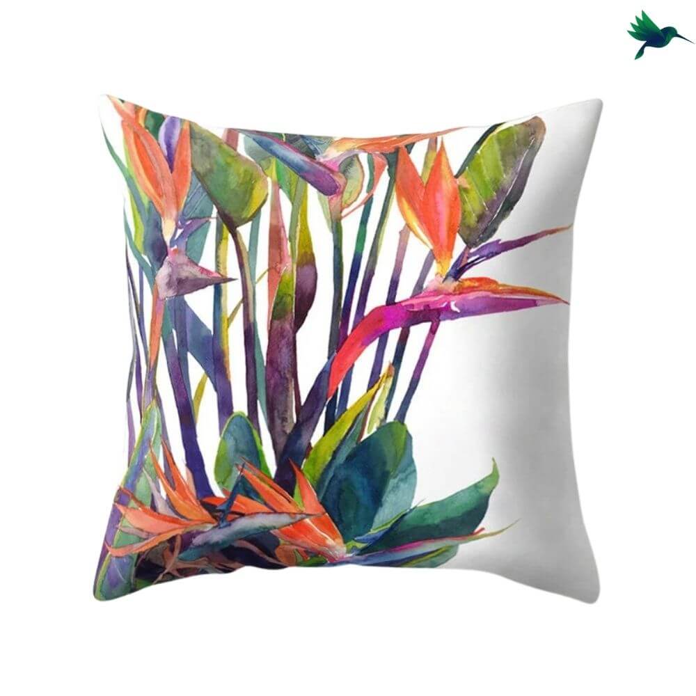 Coussin Jungle Amazonie - Déco-exotique.fr