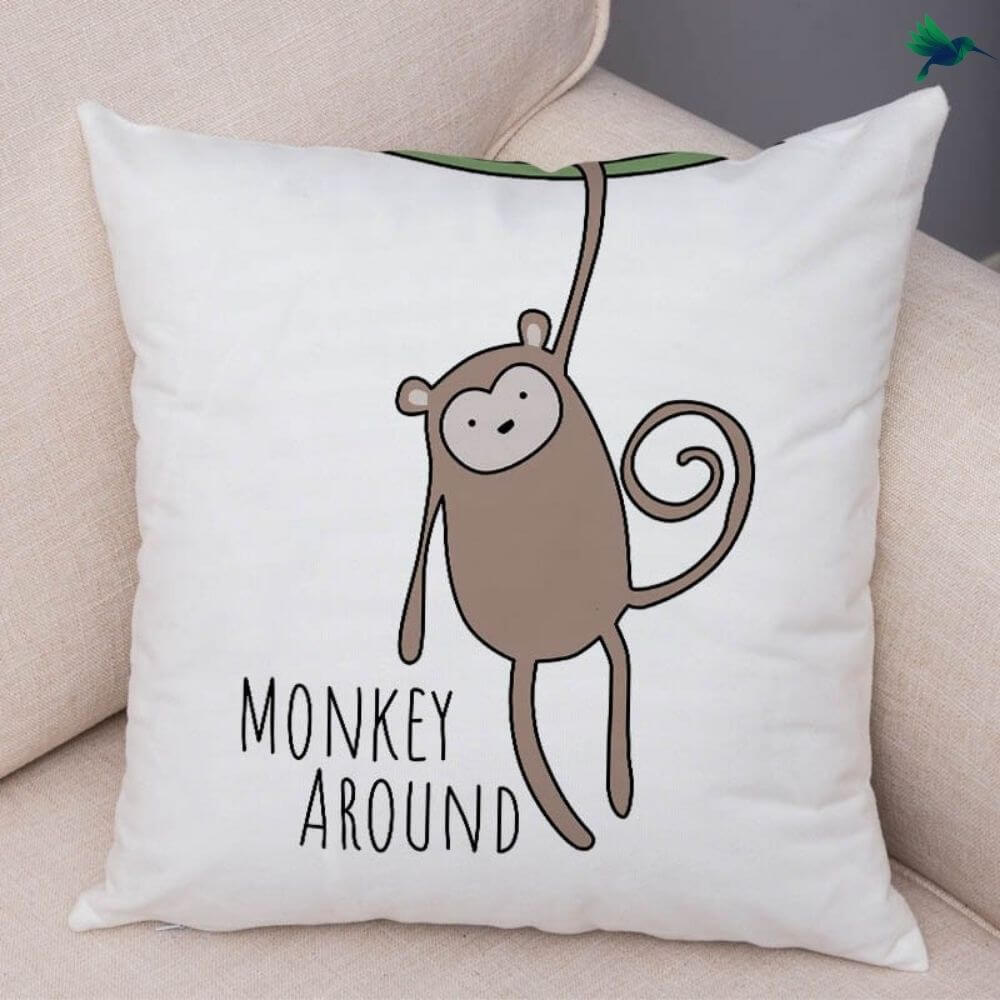 Coussin Jungle Bébé Déco-exotique.fr
