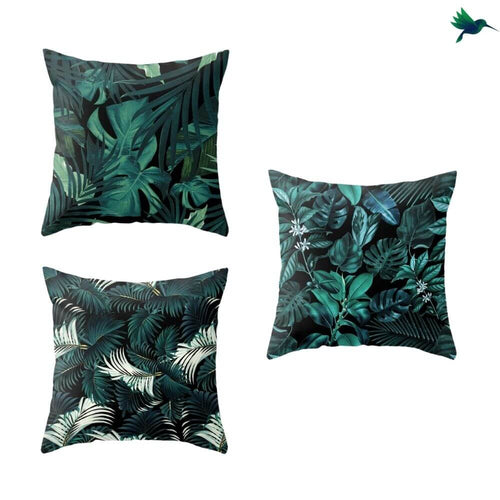 Coussin Jungle "Profonde" - Déco-exotique.fr