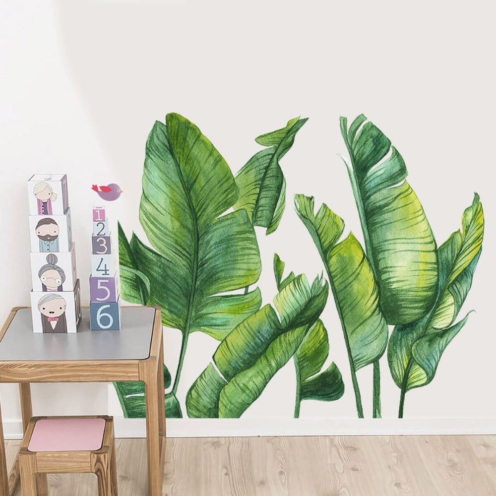 Autocollant Feuille de Bananier Déco-exotique.fr
