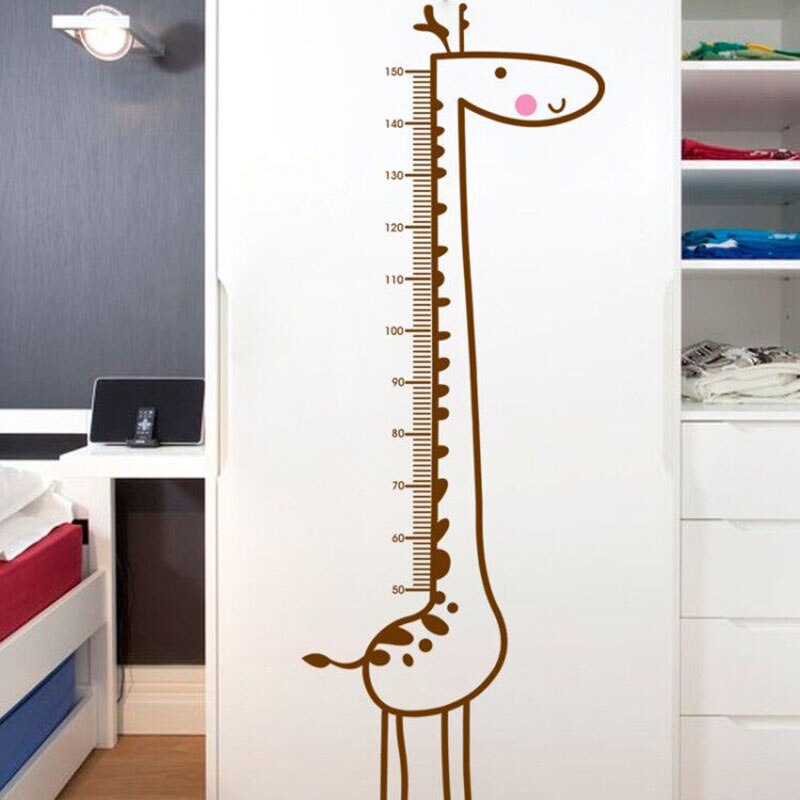 Stickers Girafe Toise Déco-exotique.fr