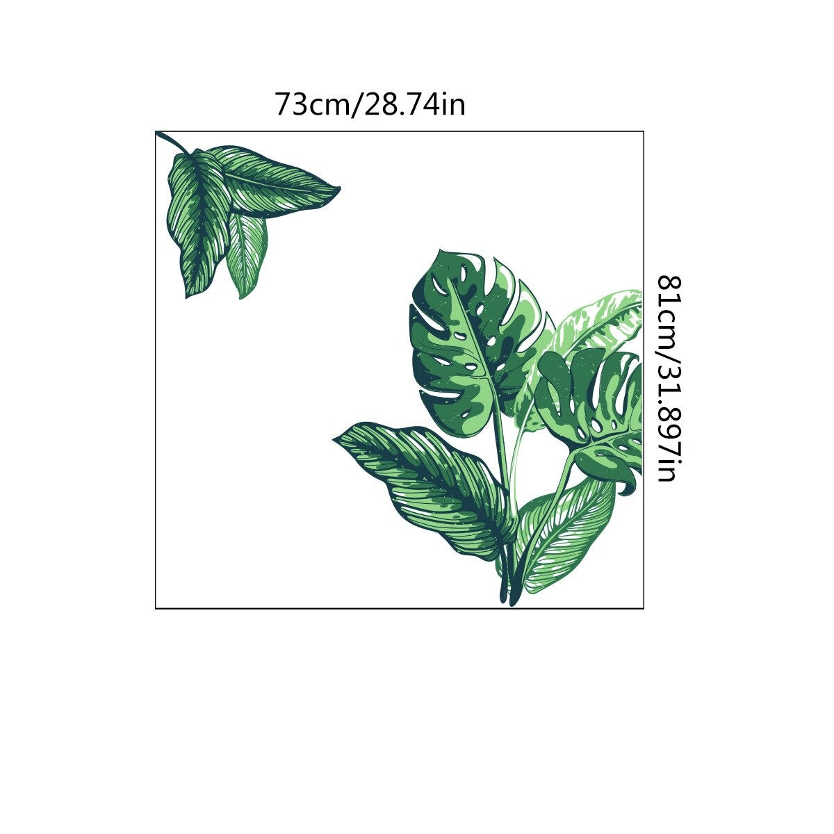 Stickers Muraux Plantes Déco-exotique.fr