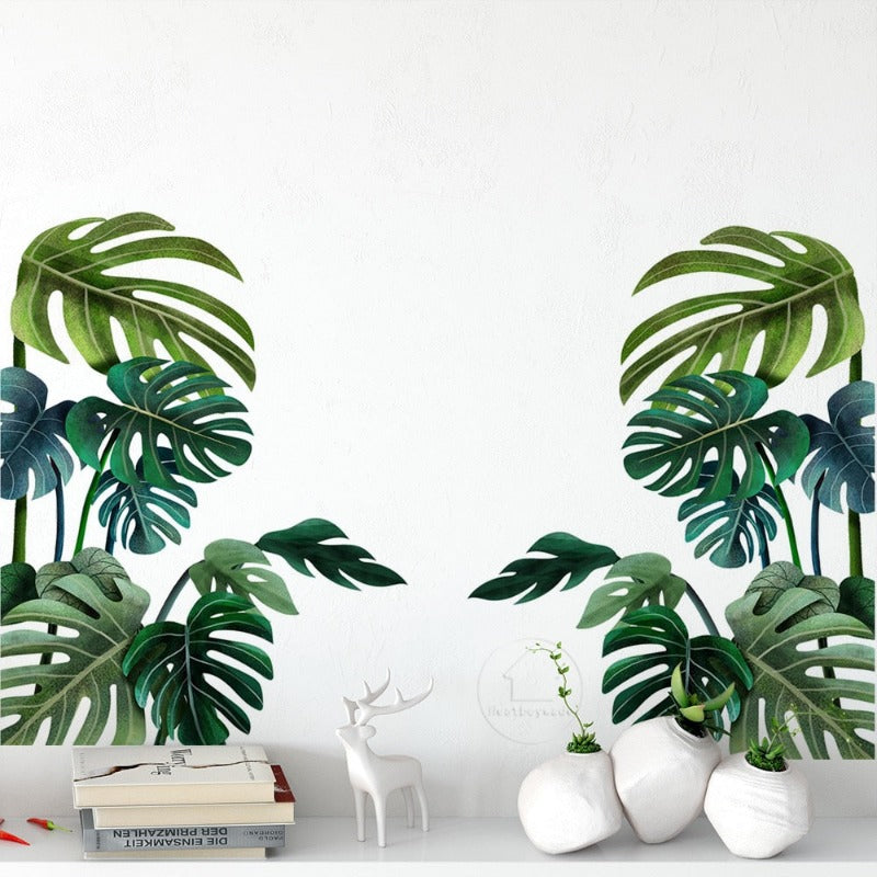 Stickers feuille Monstera Déco-exotique.fr
