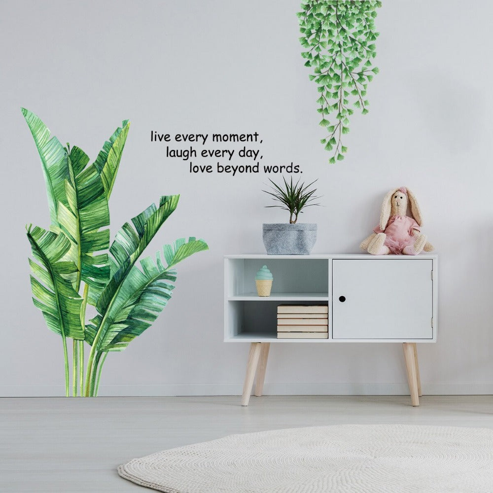 Stickers Jungle Citation Positive Déco-exotique.fr