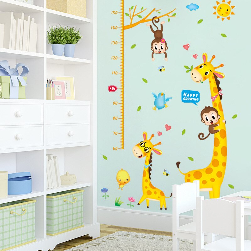 Toise Girafe et Singe Déco-exotique.fr