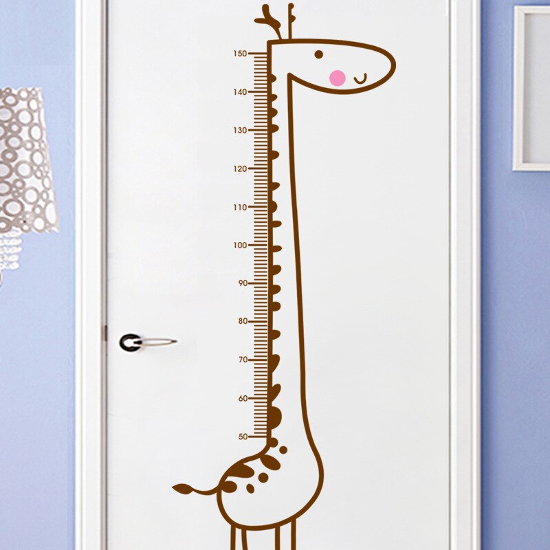 Stickers Girafe Toise Déco-exotique.fr
