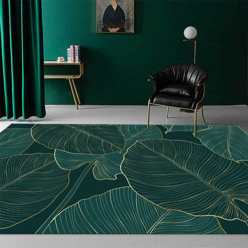 Tapis Jungle Feuille Déco-exotique.fr