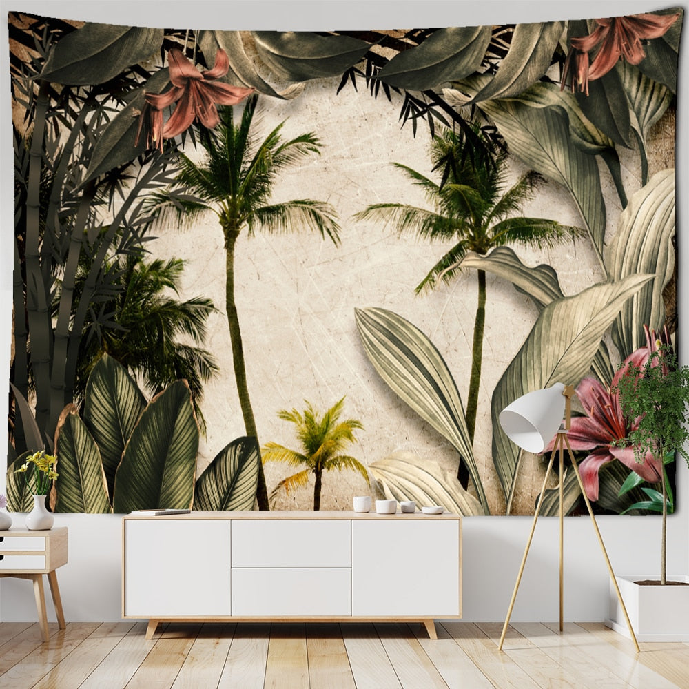 Tenture Murale Jungle Chic Déco-exotique.fr