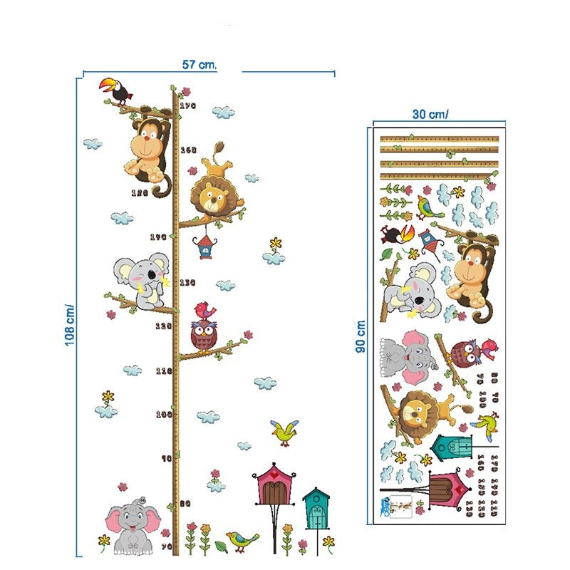 Toise Animaux Jungle Déco-exotique.fr