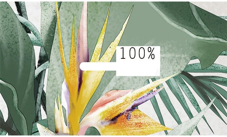 Papier peint Jungle Pastel Déco-exotique.fr