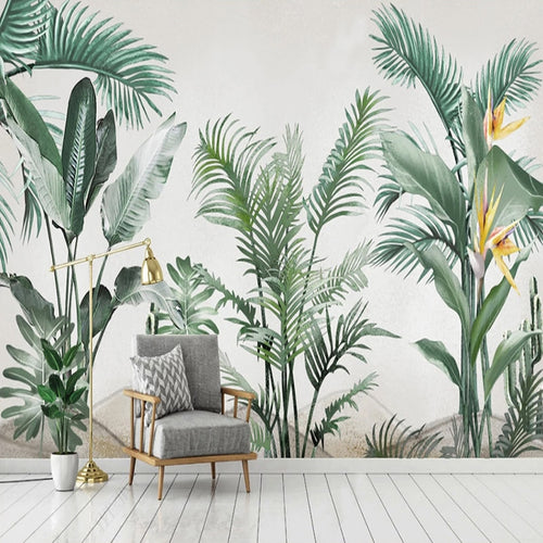 Papier peint Jungle Pastel Déco-exotique.fr