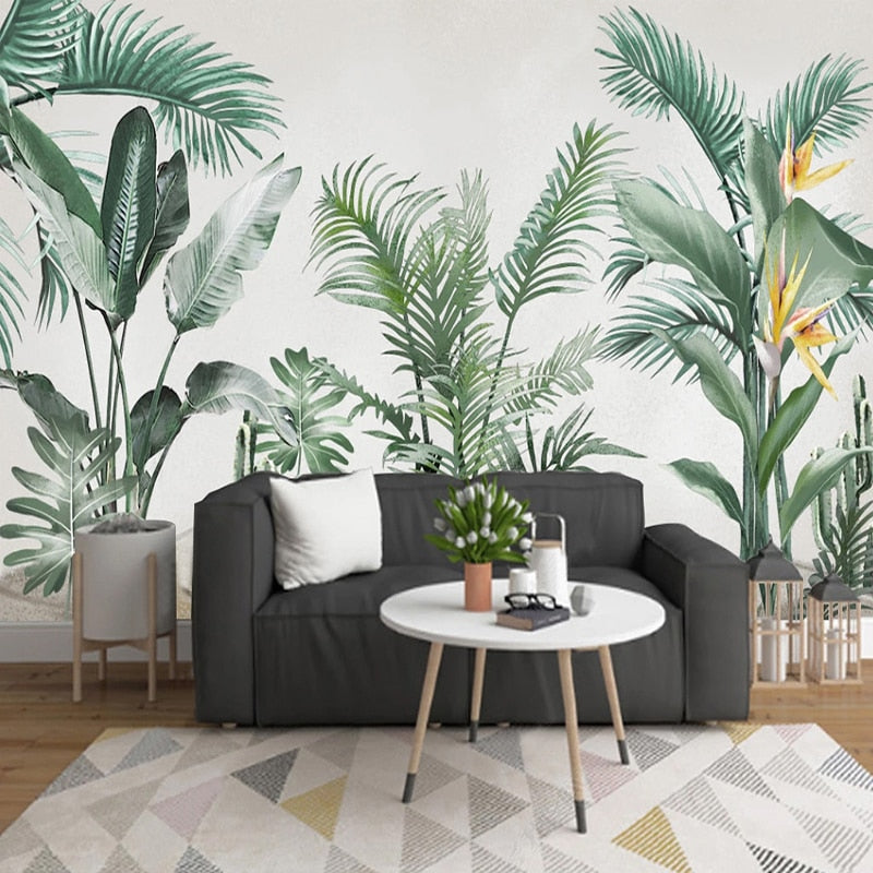 Papier peint Jungle Pastel Déco-exotique.fr