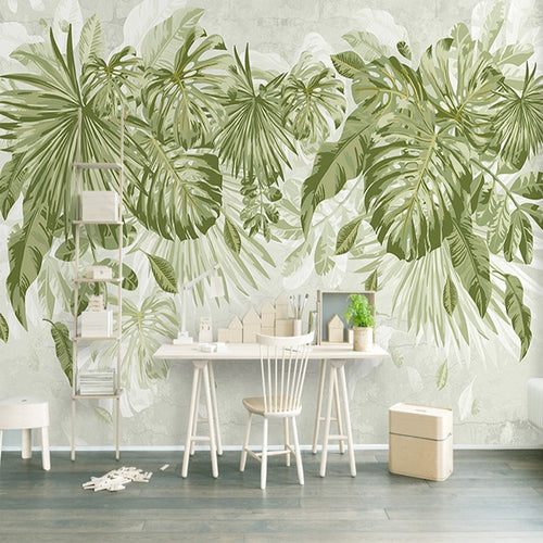 Papier peint Tropical Serre Déco-exotique.fr