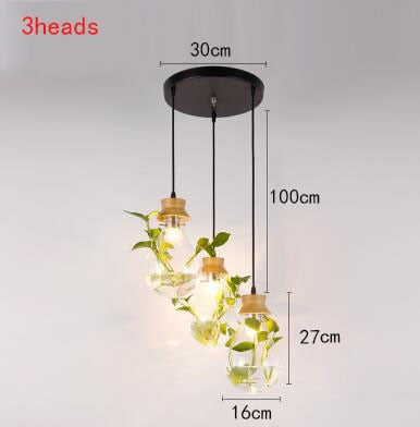 Suspension Luminaire Plante Déco-exotique.fr