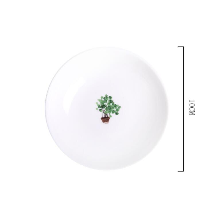 Petite soucoupe motif tropical Déco-exotique.fr
