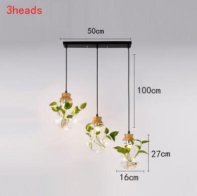 Suspension Luminaire Plante Déco-exotique.fr