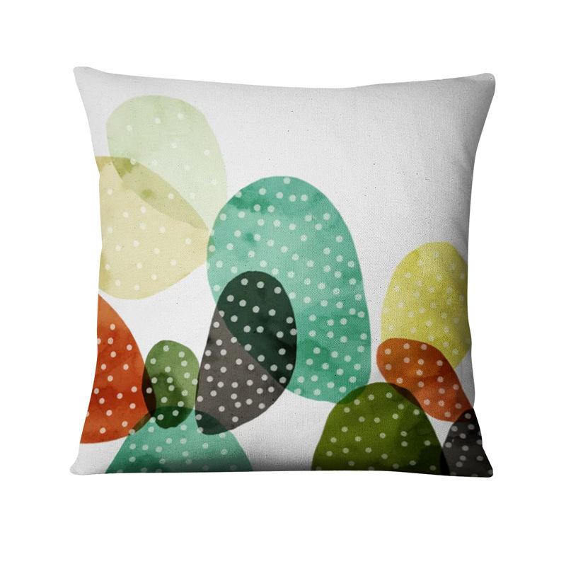 Coussin motif Cactus Déco-exotique.fr