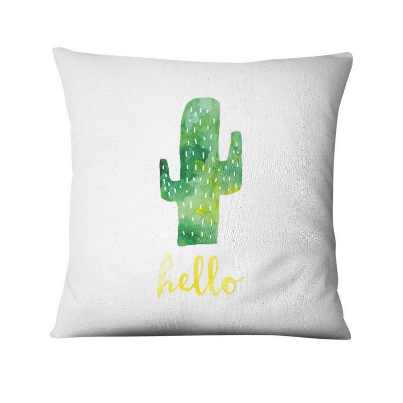 Coussin motif Cactus Déco-exotique.fr