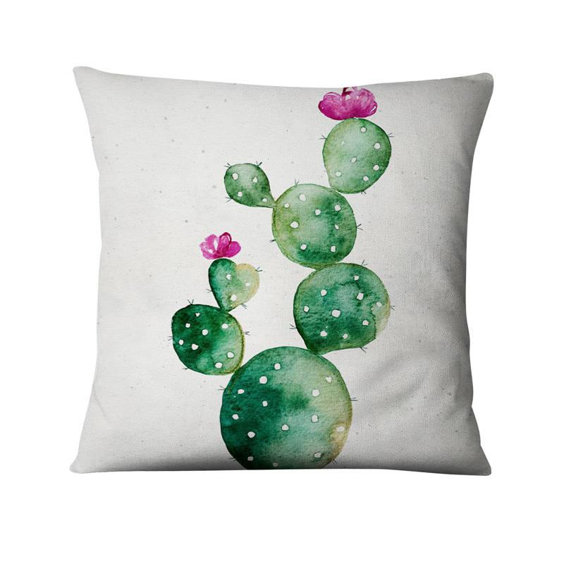 Coussin motif Cactus Déco-exotique.fr